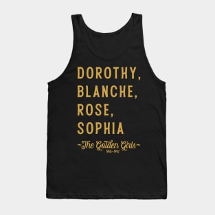 The Golden Girls Tank Top